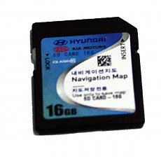 (F1T) 현대기아차 AVN 순정품  지도 16GB SD 카드