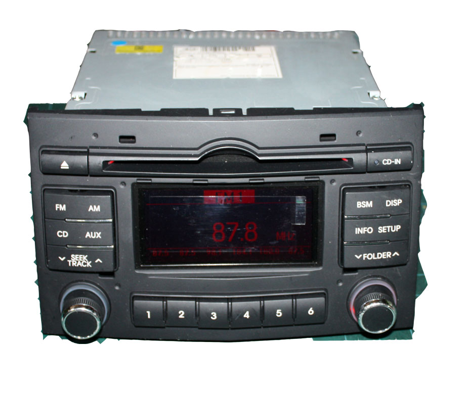 (R4K8형) K7  MP3 CD 블루튜스 3세대 오디오 PA710MVGSB(96170-3R001) 자출 중고